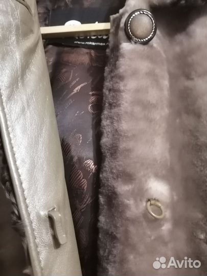 Шуба новая мутон размер 46