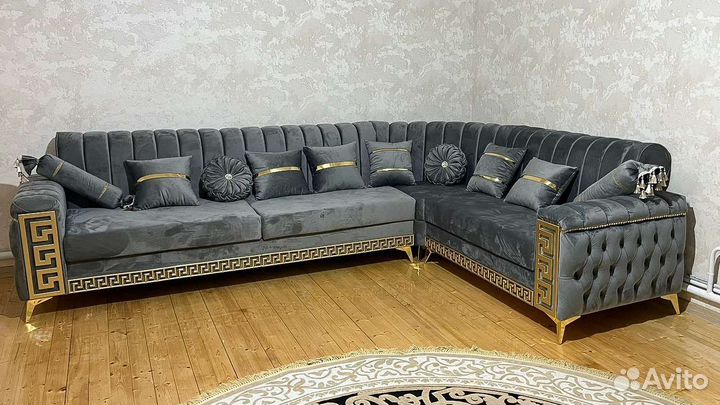 Угловой диван «Версаче»