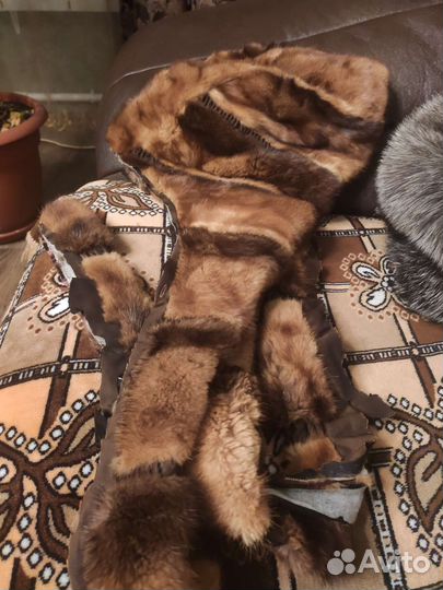 Шапка чернобурка и Шкура норки для рукоделия