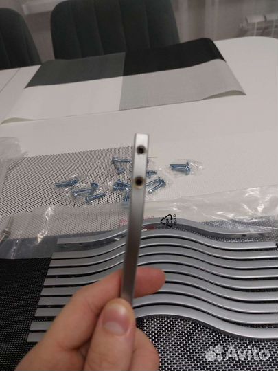 Ручка скоба мебельная 160мм, 190мм, 11шт