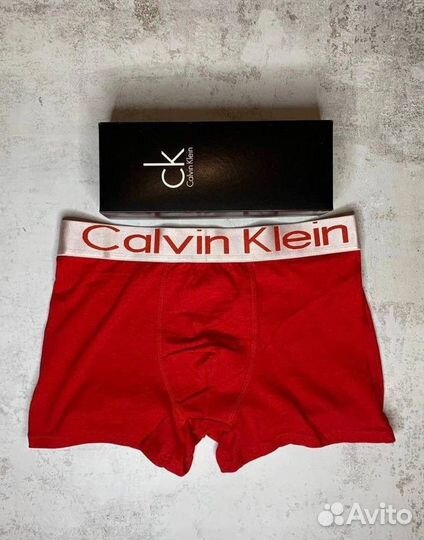 Мужские трусы Calvin Klein в коробке