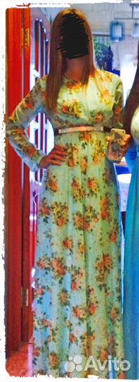 Длинное платье в пол, размер 40-42