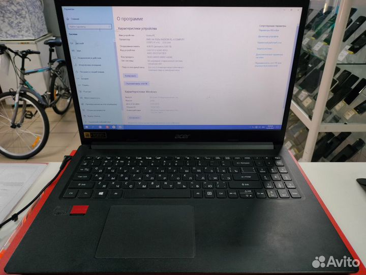 Ноутбук acer EX215-21G-48T9