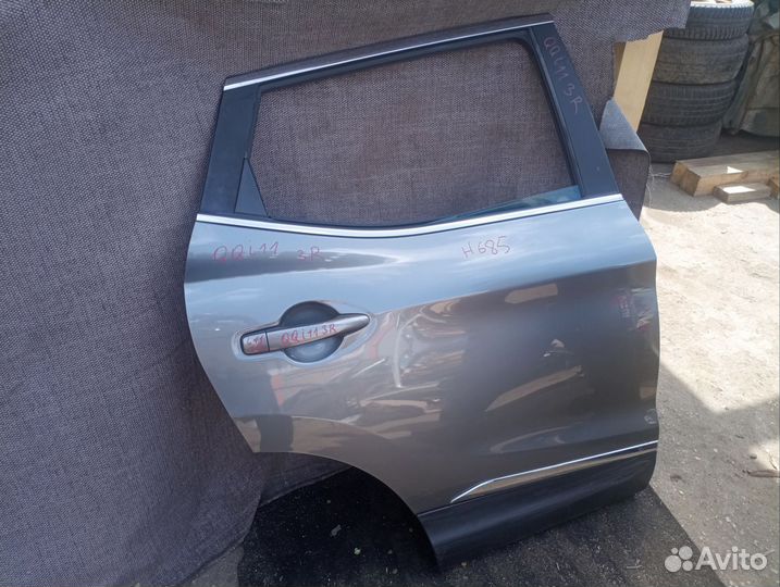 Дверь задняя правая Nissan Qashqai J11 2014