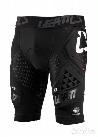 Шорты защитные Leatt 3DF 4.0 Impact Shorts (Black