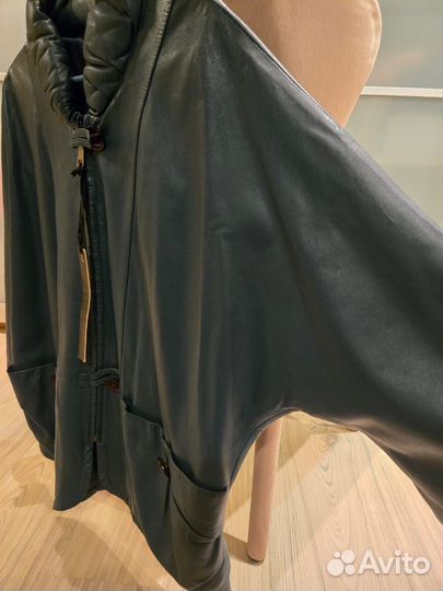 Куртка кожаная новая 52
