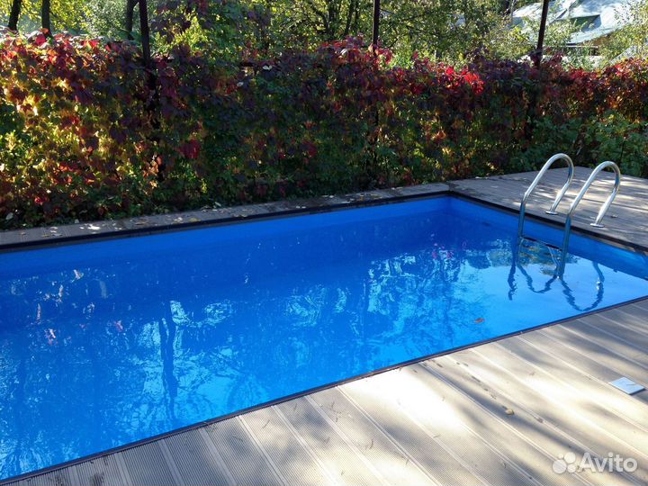 Бассейн 3х7х1,5 полипропилен