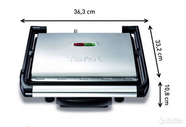 Гриль Tefal Inicio Grill 2000w