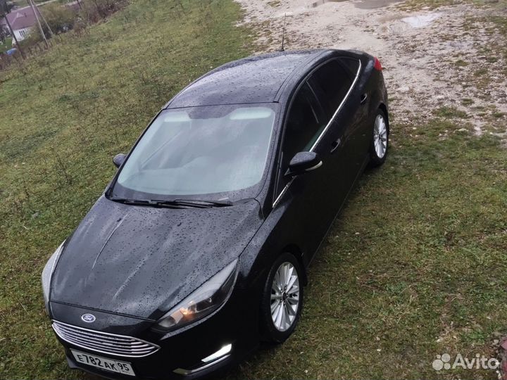 Бампер передний ford focus 3 черный