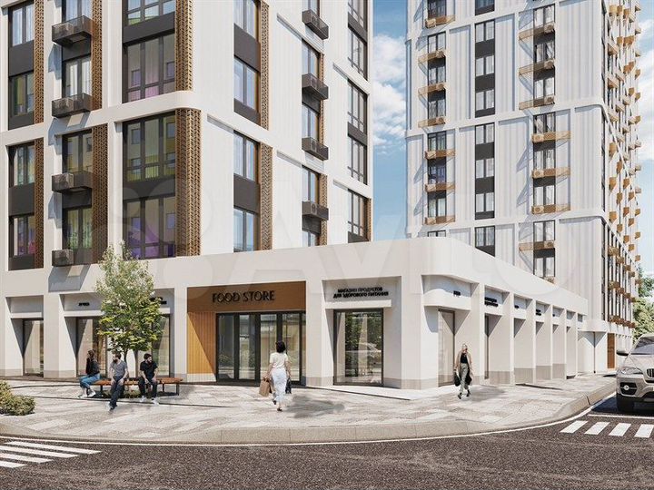 2-к. квартира, 60 м², 6/22 эт.