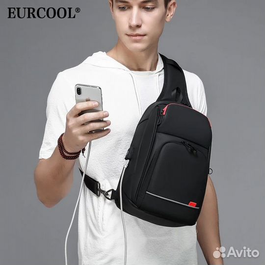 Сумка-мессенджер eurcool Мужская