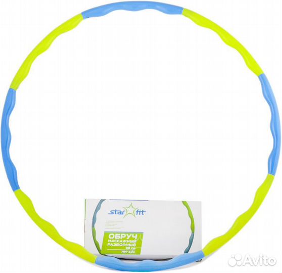 Обруч массажный разборный HH-101, разборный, 90 см