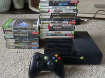 Xbox 360E (model 1538) 500Gb идеал +куча игр