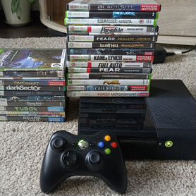 Xbox 360E (model 1538) 500Gb идеал +куча игр