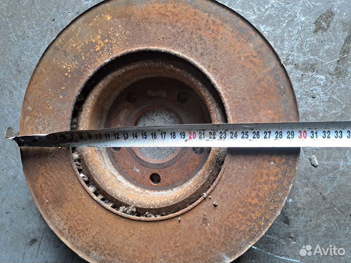 Диск тормозной передний Ford Mondeo