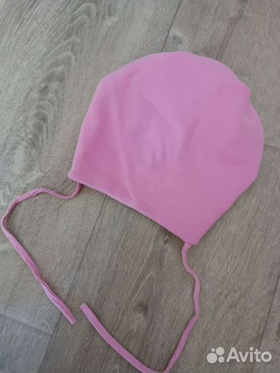 Шапочка для девочки от 7мес