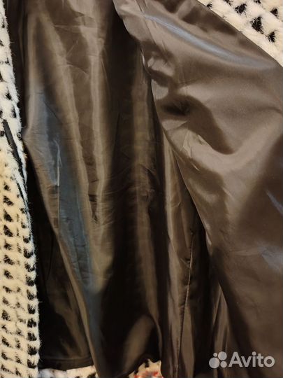 Жакет иск. мех 48 р шерсть 70% отправлю avito