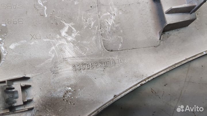 Ресничка под фару Citroen Jumper (Relay), 2008