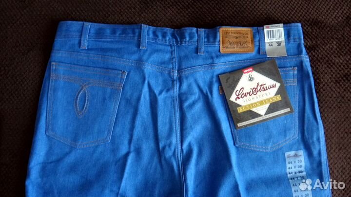 Джинсы Levis W44 L30 (Original / Vintage) р.60