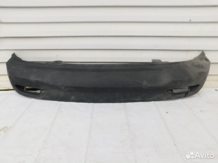 Накладка заднего бампера нижнняя Kia Rio 11-17