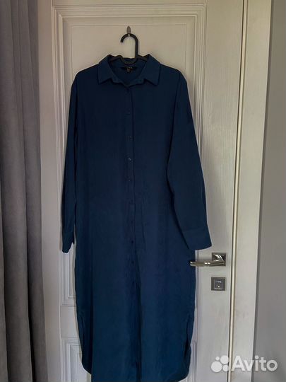 Платье рубашка 46