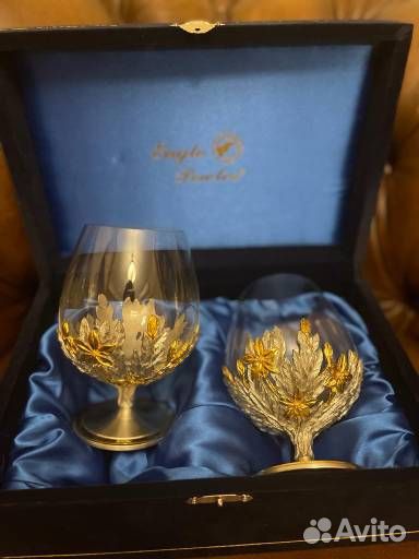 Подарочный набор бокалов для свадьбы и юбилея