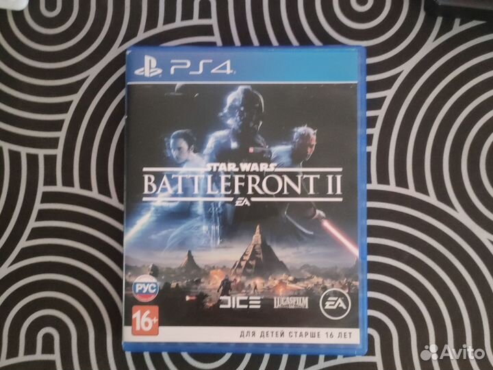 Star wars battlefront 2 ps4 диск