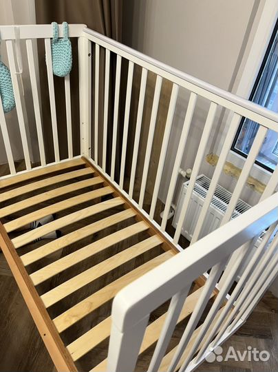 Детская кровать с маятником Tomix