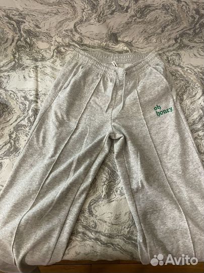 Штаны широкие джинсы