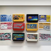 Картриджи Famicom оригинал с инструкциями