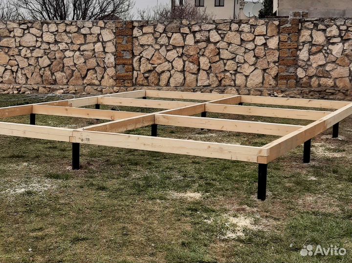 Фундамент на винтовых сваях. Винтовые сваи