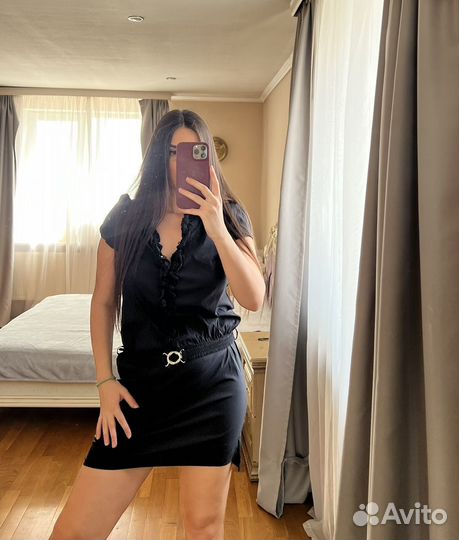 Платье Patrizia Pepe (S-M) хлопок