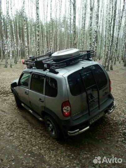 Экспедиционный багажник на крышу Нива Шевроле