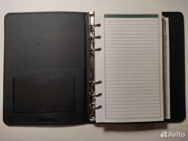 Блокнот с визитницей и телефонной книгой