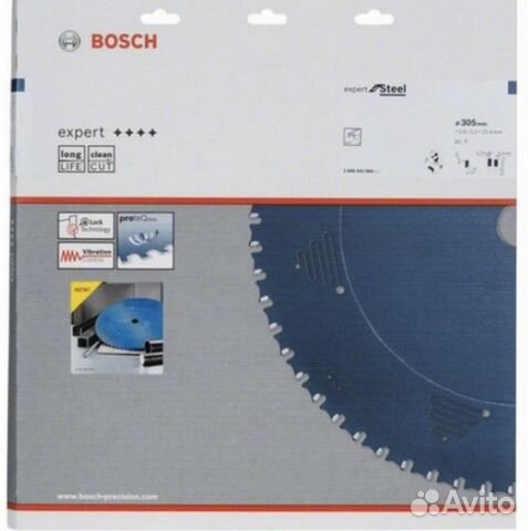 Диск по металлу Bosch Expert Steel 305 2608643060