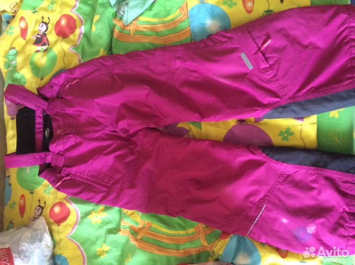 Горнолыжный костюм для девочки рост 140