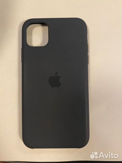 Чехол на iPhone 11 Silicone Case Cерый