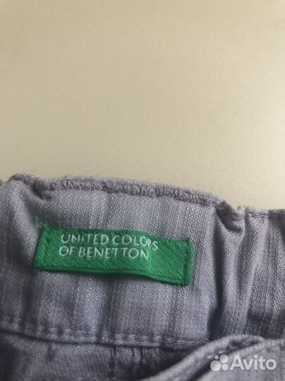 Джинсы benetton на девочку 110