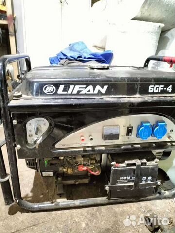 Генератор бензиновый Lifan 6gf-4
