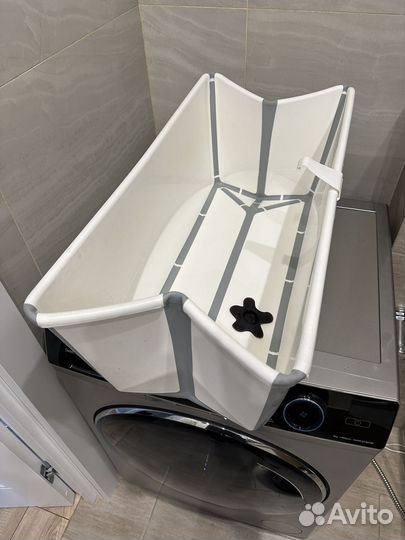 Складная ванночка stokke с горкой
