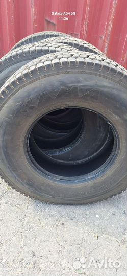 Шины 315/80R22.5 Кама NR201 ведущие