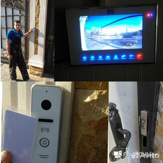 Видеонаблюдение, домофоны, телевидение, интернет