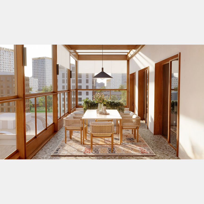 3-к. квартира, 91 м², 3/16 эт.