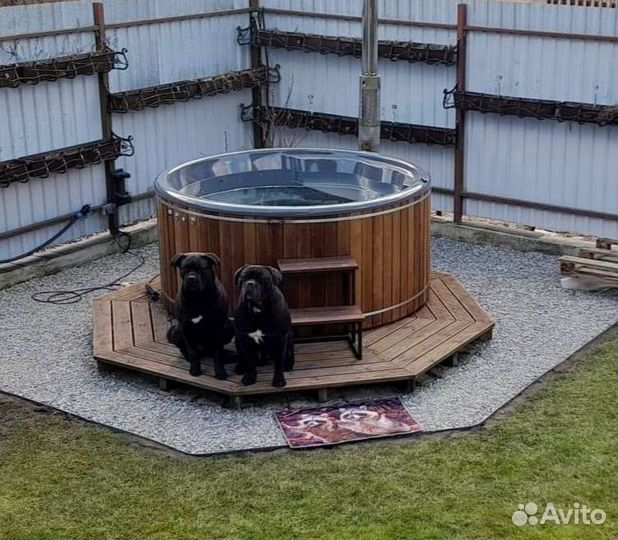 Купель с печным подогревом