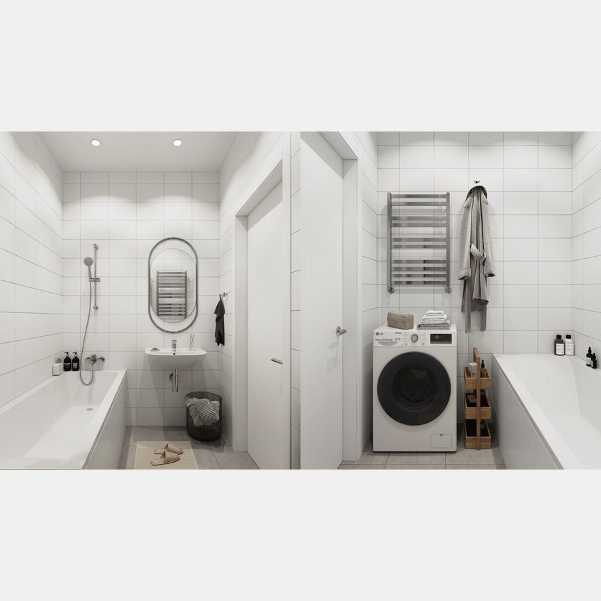 2-к. квартира, 52,5 м², 3/9 эт.