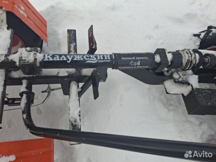 Мотоблок Угра с адаптером 4x4