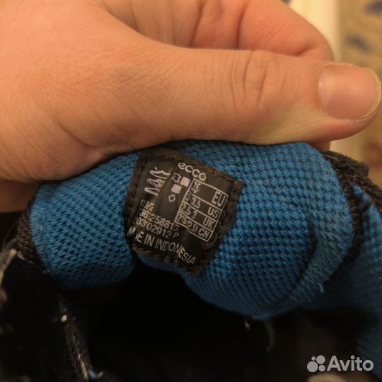 Демисезонные ботинки ecco