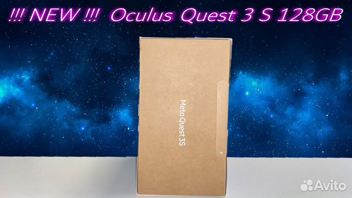 NEW Oculus Quest 3 s 128 GB