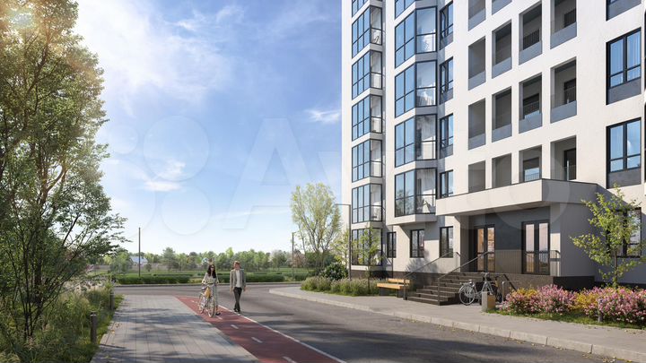 2-к. квартира, 54,6 м², 7/12 эт.