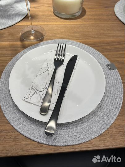 Салфетки сервировочные хлопок. Ручная работа